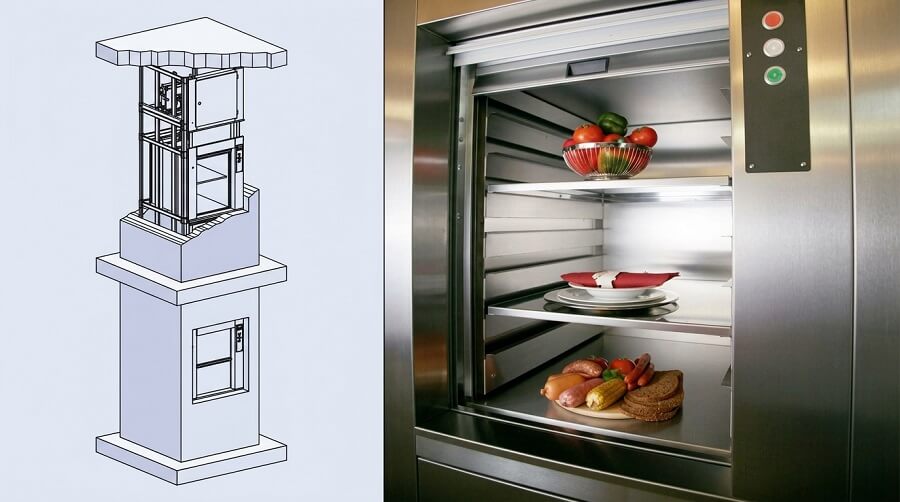 Thang máy tải thực phẩm